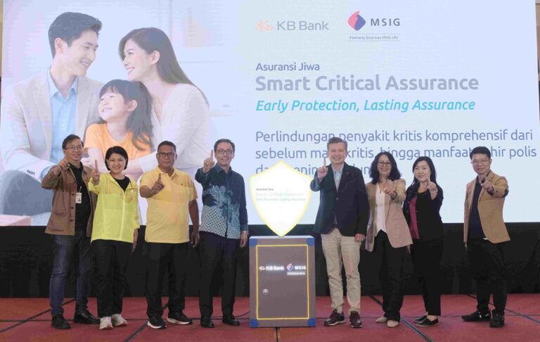 Hadirkan Smart Critical Assurance, MSIG Life-KB Bank Lindungi Penyakit Kritis dengan Manfaat Sejak Tahap Awal hingga Akhir Masa Perlindungan