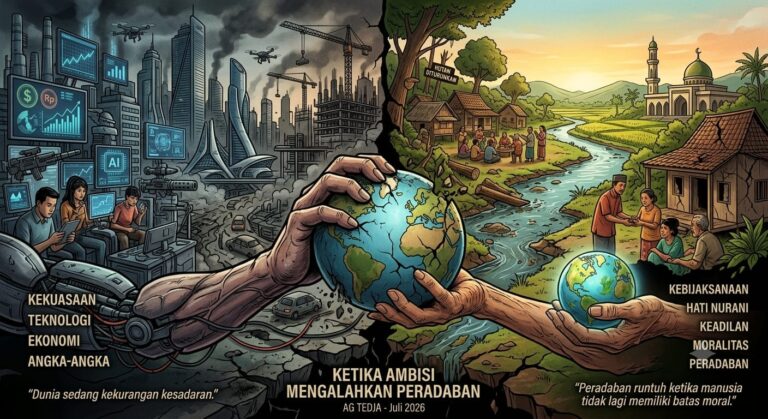 Ketika Ambisi Mengalahkan Peradaban — OPINI