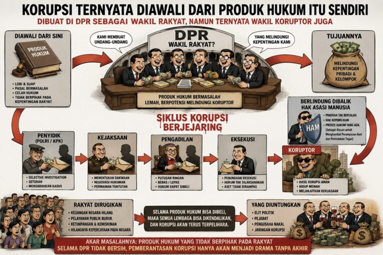 Korupsi Berjejaring dan Krisis Negara Hukum: Sebuah Analisis Filosofis