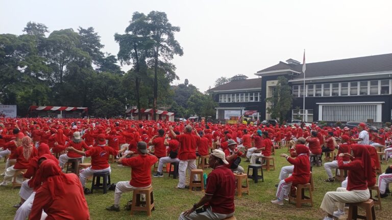Wujudkan Indonesia Sehat & Bugar, 2.500 Lansia Pegiat Bioenergypower Latbergab di Bogor