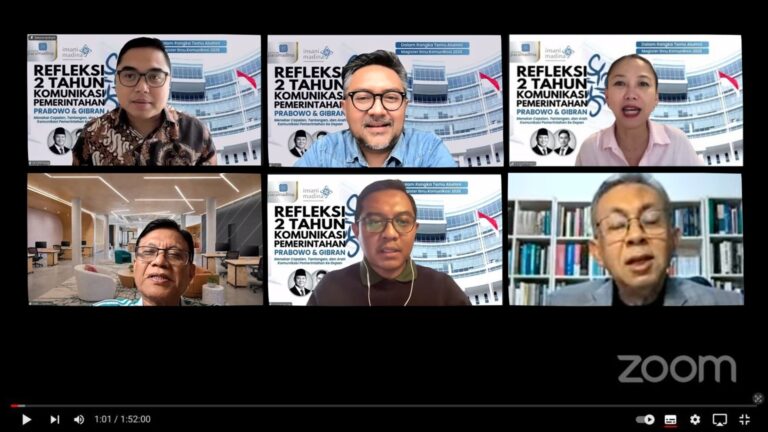 Refleksi 2 Tahun Prabowo-Gibran: Universitas Paramadina Soroti Pentingnya Penguatan Fondasi Komunikasi Publik & Empati