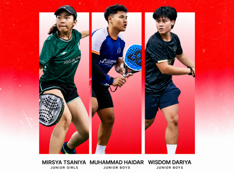 PBPI DIY Cetak Atlet Junior, 3 Pemain Padel Masuk Seleksi Timnas KU-18